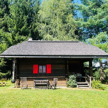 Cozy Log Cabin Near Faaker See Ledenitzen Exteriér fotografie